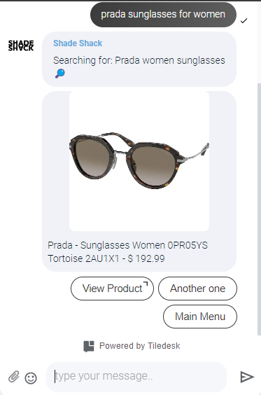 Shade Shack AI Chatbot